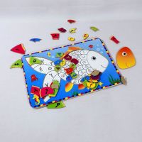 PZGS-019-Puzzle Hijaiyah Ikan B